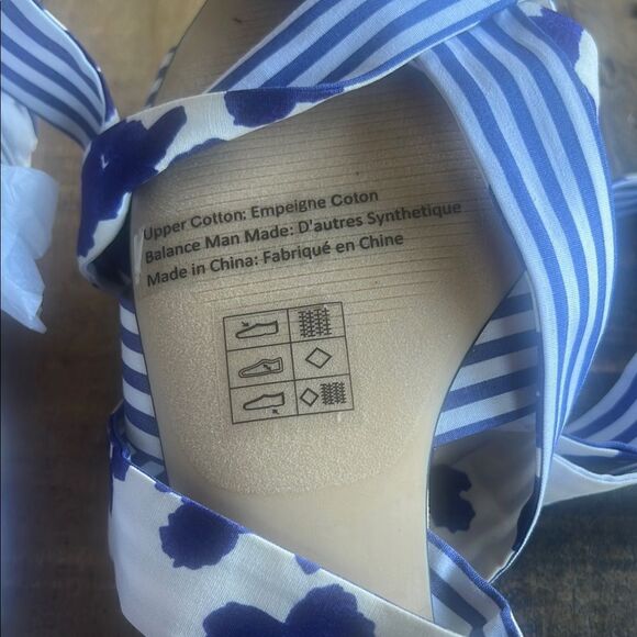 CAbi Blue and White Shoes - Picture 5 of 6